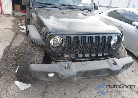 2020 Jeep Wrangler Unlimited Sport 4X4 from USA, damaged, VIN 1C4HJXDG3LW344178